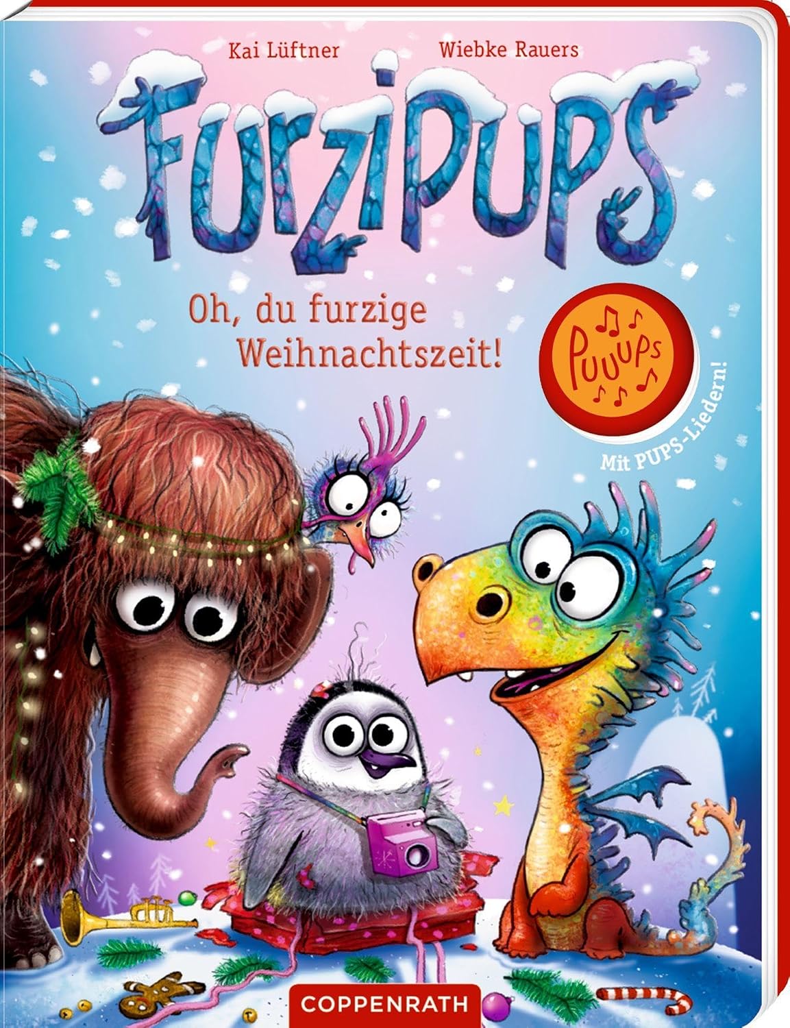 Furzipups: Oh, du furzige Weihnachtszeit! (Pappe mit Sound)