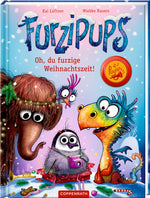 Furzipups - Oh, Du furzige Weihnachtszeit Cover illustriert von Wiebke Rauers