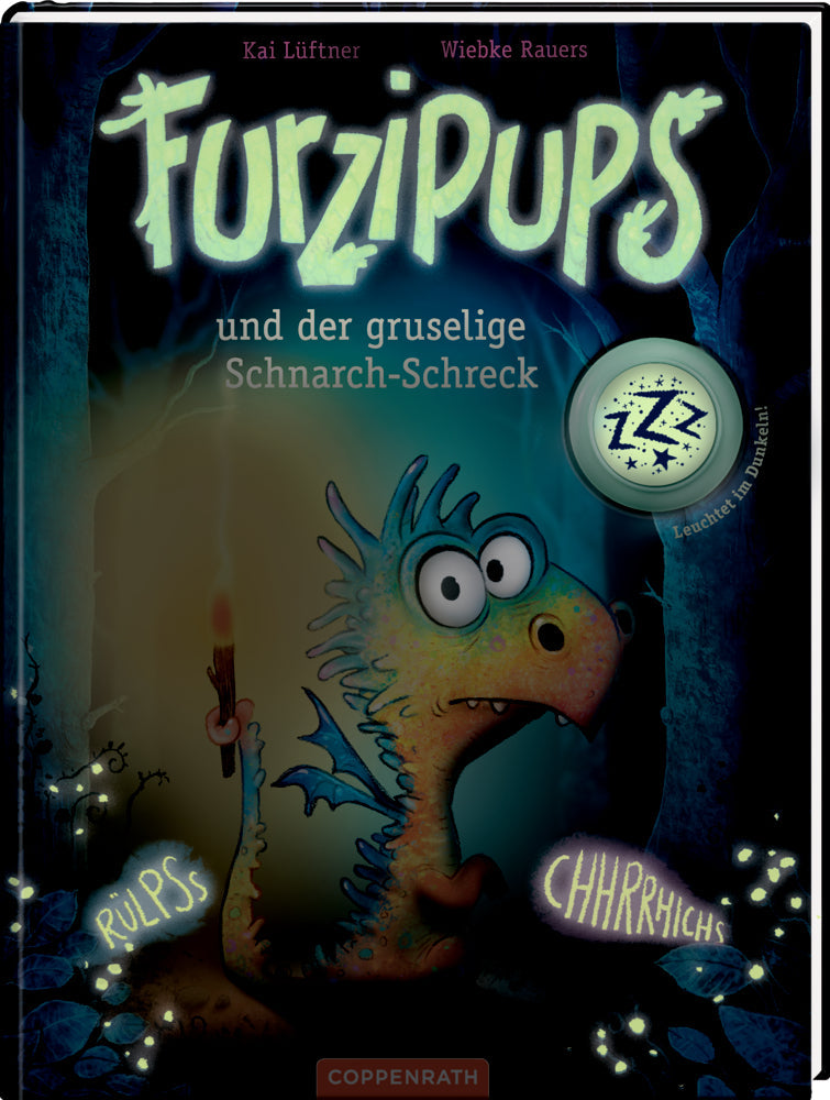 Furzipups und der gruselige Schnarch-Schreck illustriert von Wiebke Rauers