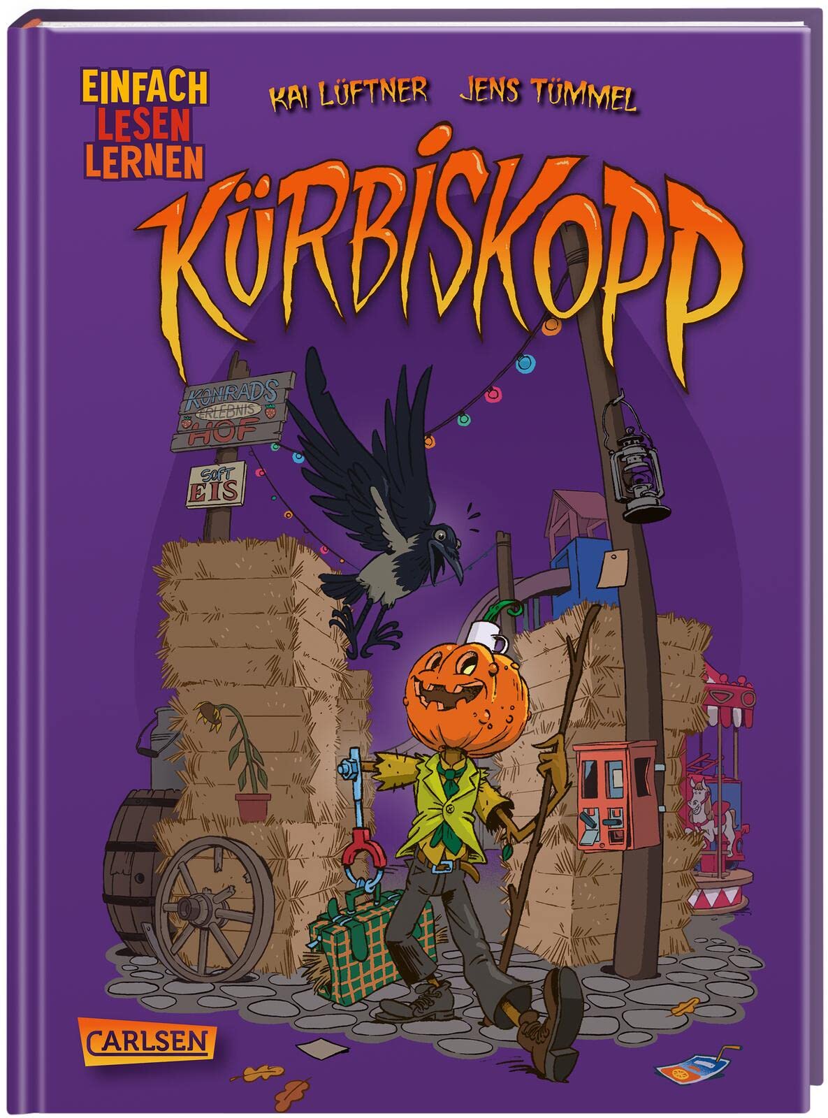 Kürbiskopp: Einfach Lesen Lernen illustriert von Jens Tümmel